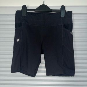 Athleta Black bike shorts women size small
